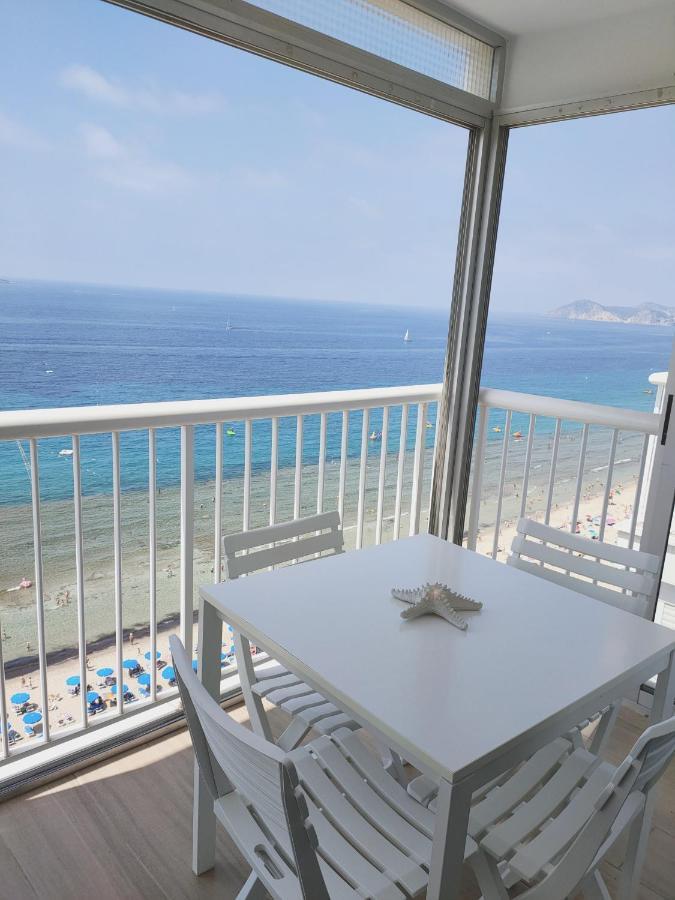 Apartamento Veracruz - Primera Linea De Playa Benidorm Bagian luar foto