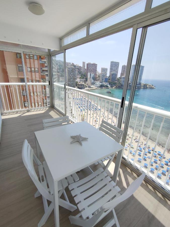 Apartamento Veracruz - Primera Linea De Playa Benidorm Bagian luar foto