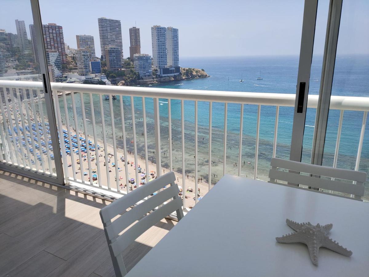 Apartamento Veracruz - Primera Linea De Playa Benidorm Bagian luar foto