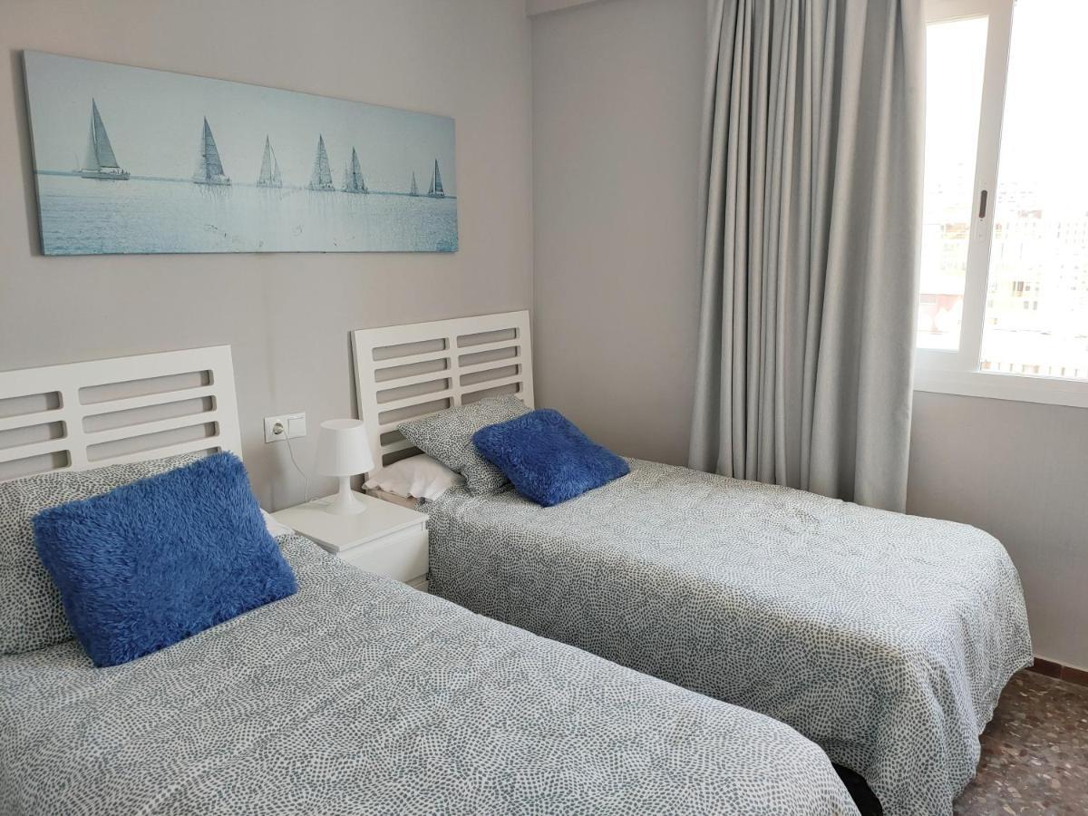 Apartamento Veracruz - Primera Linea De Playa Benidorm Bagian luar foto