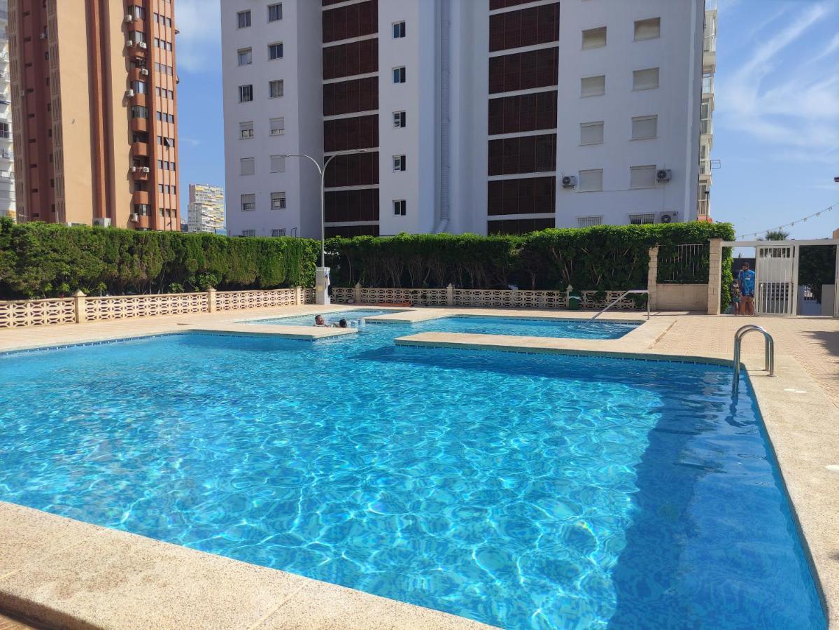 Apartamento Veracruz - Primera Linea De Playa Benidorm Bagian luar foto