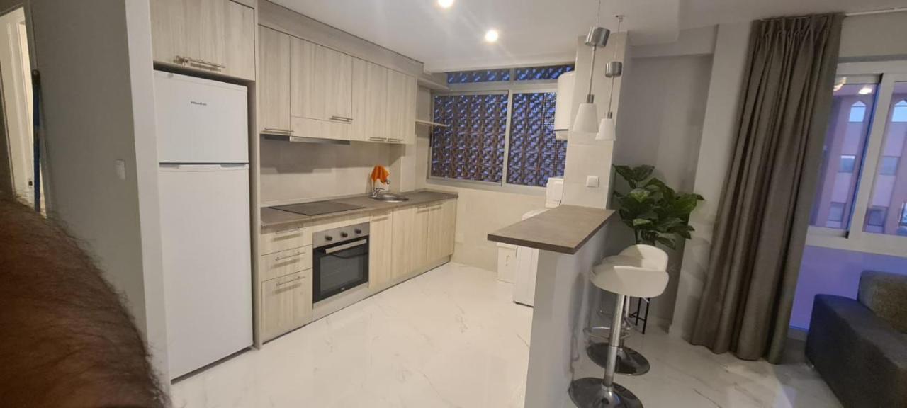 Apartamento Veracruz - Primera Linea De Playa Benidorm Bagian luar foto
